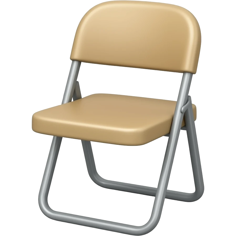 fold a holding chair emoji