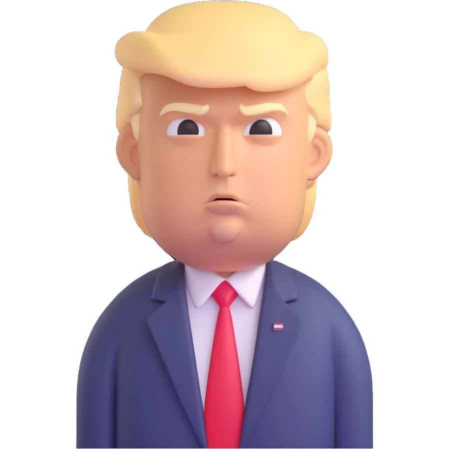 political candidate Trump emoji
