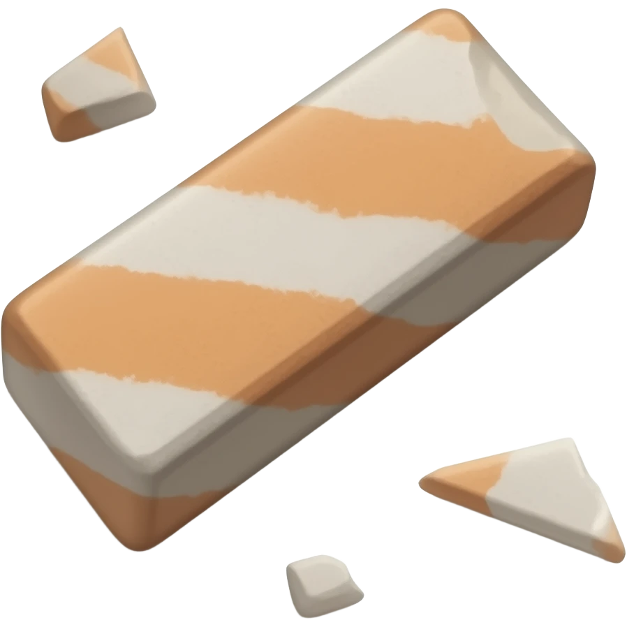 fragile chalk pieces emoji