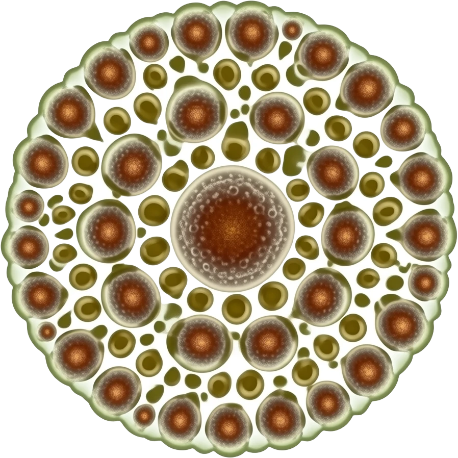 Yeast budding emoji