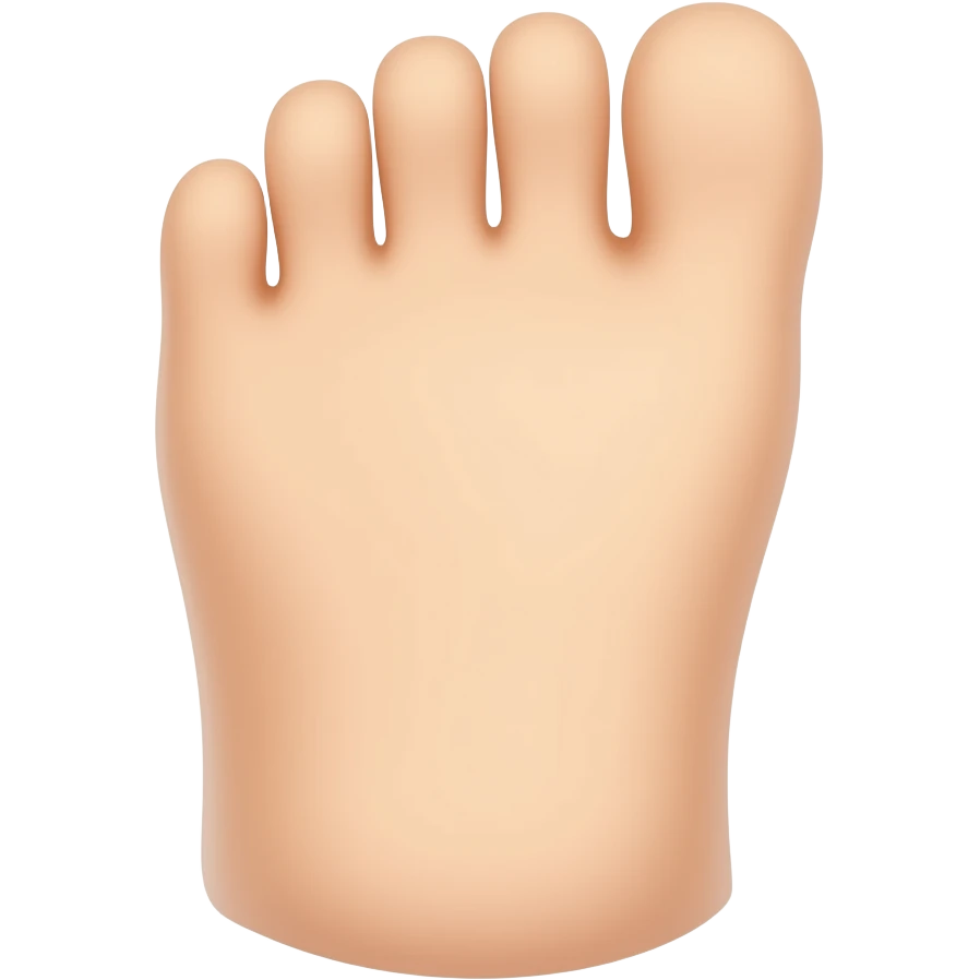 toe emoji