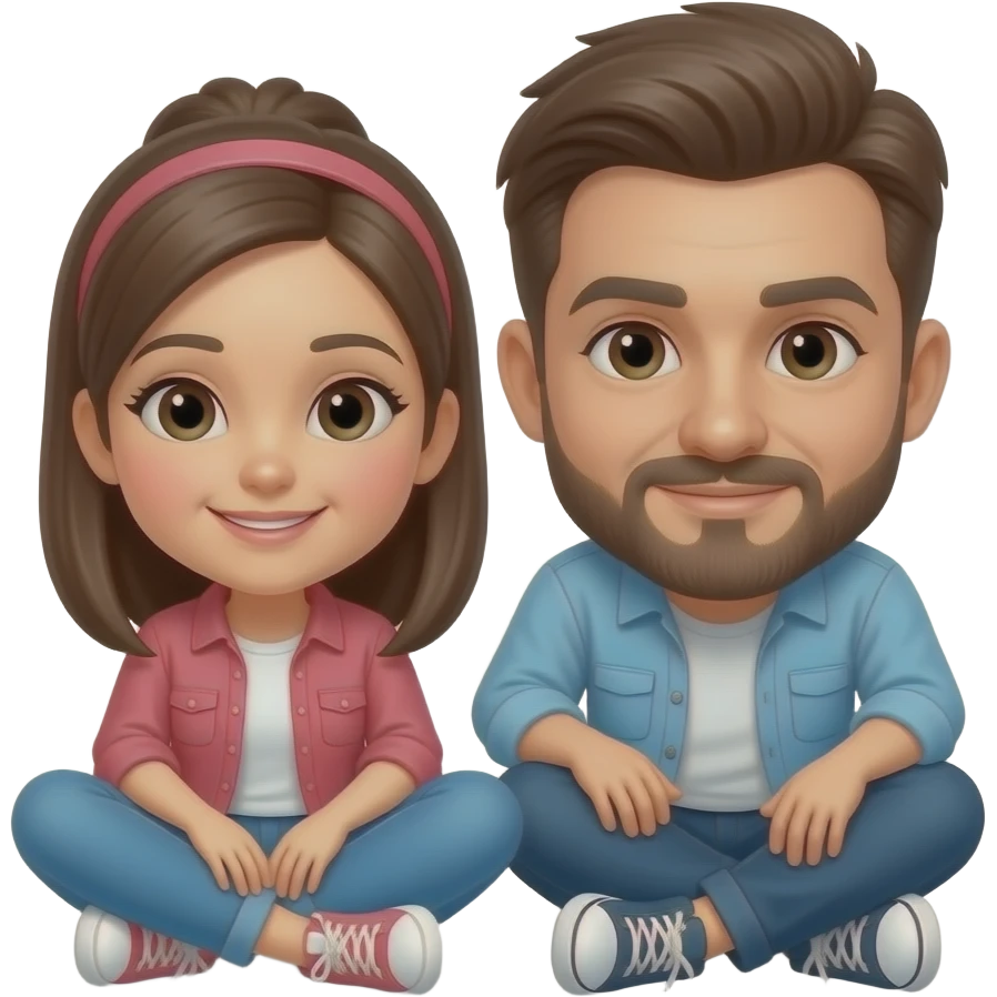 Lover sitting emoji