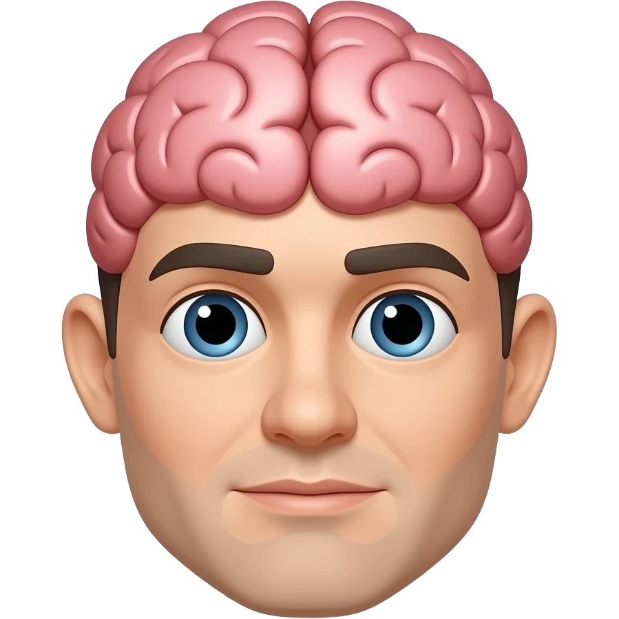 Brainless emoji