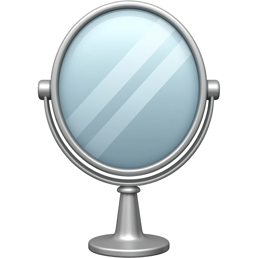 handheld mirror emoji