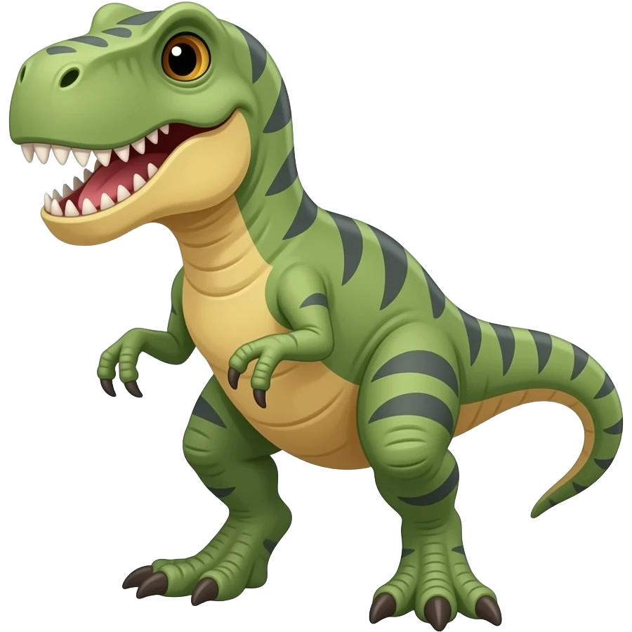 Dinosaur say he'll break someones ankles when they steal something emoji