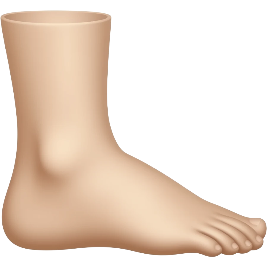 ankle emoji
