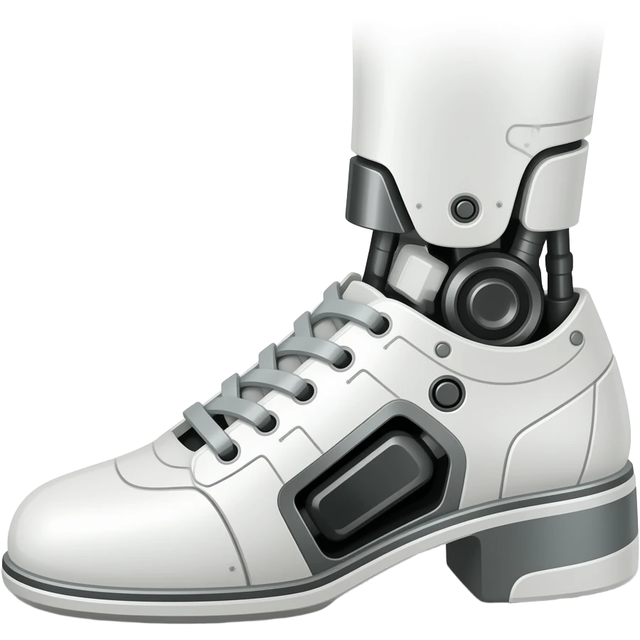 bionic woman robot leg emoji