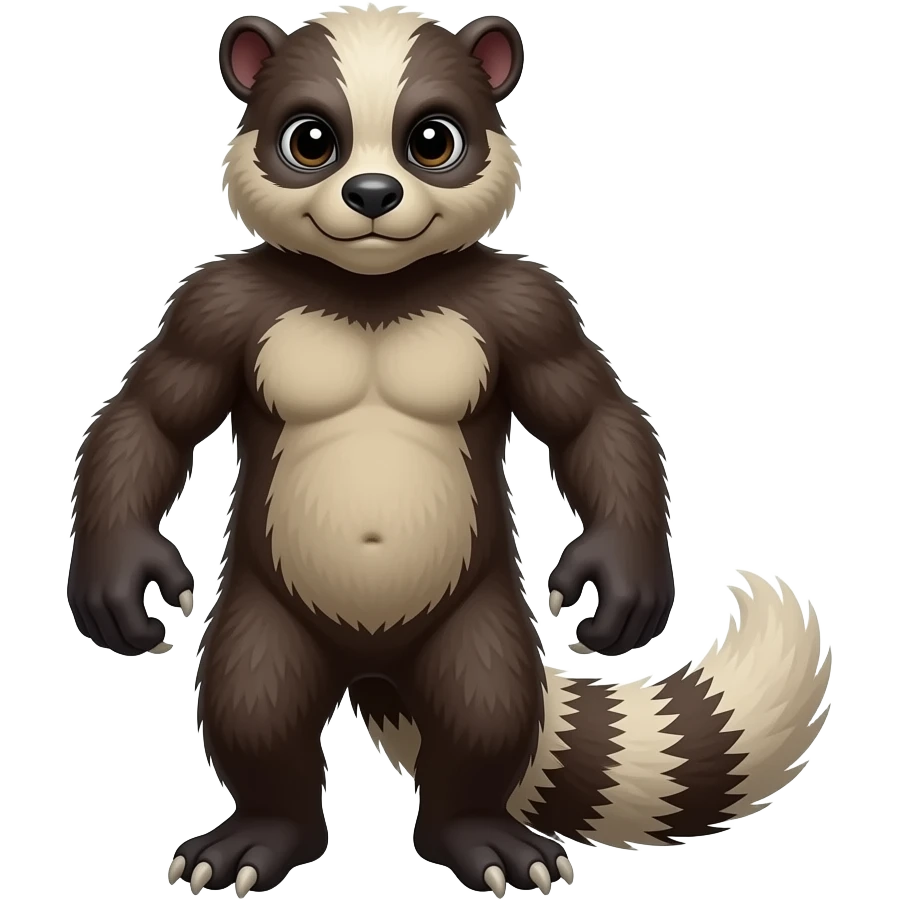 Skunk Ape Florida cryptid emoji