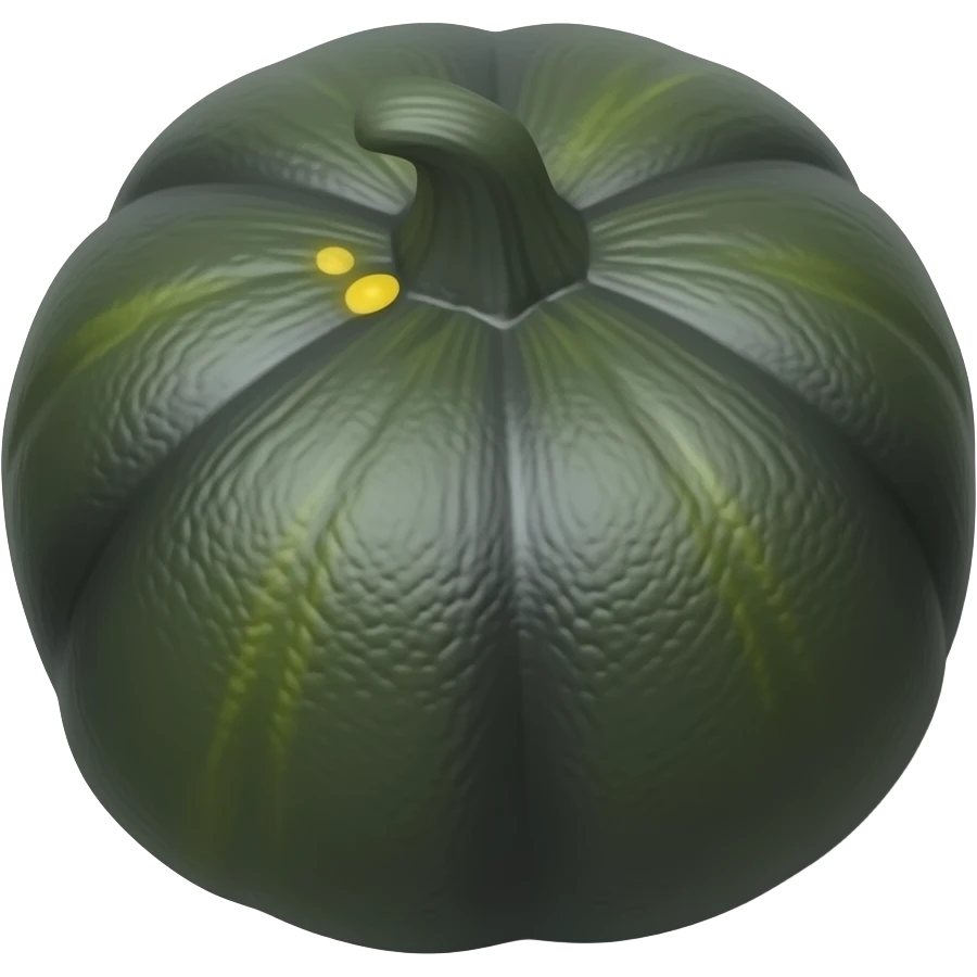 squashball in schwarz mit zwei gelben punkten emoji