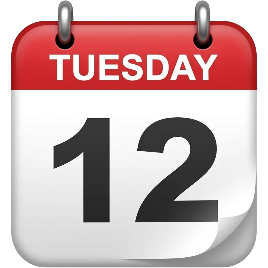 Tuesday emoji