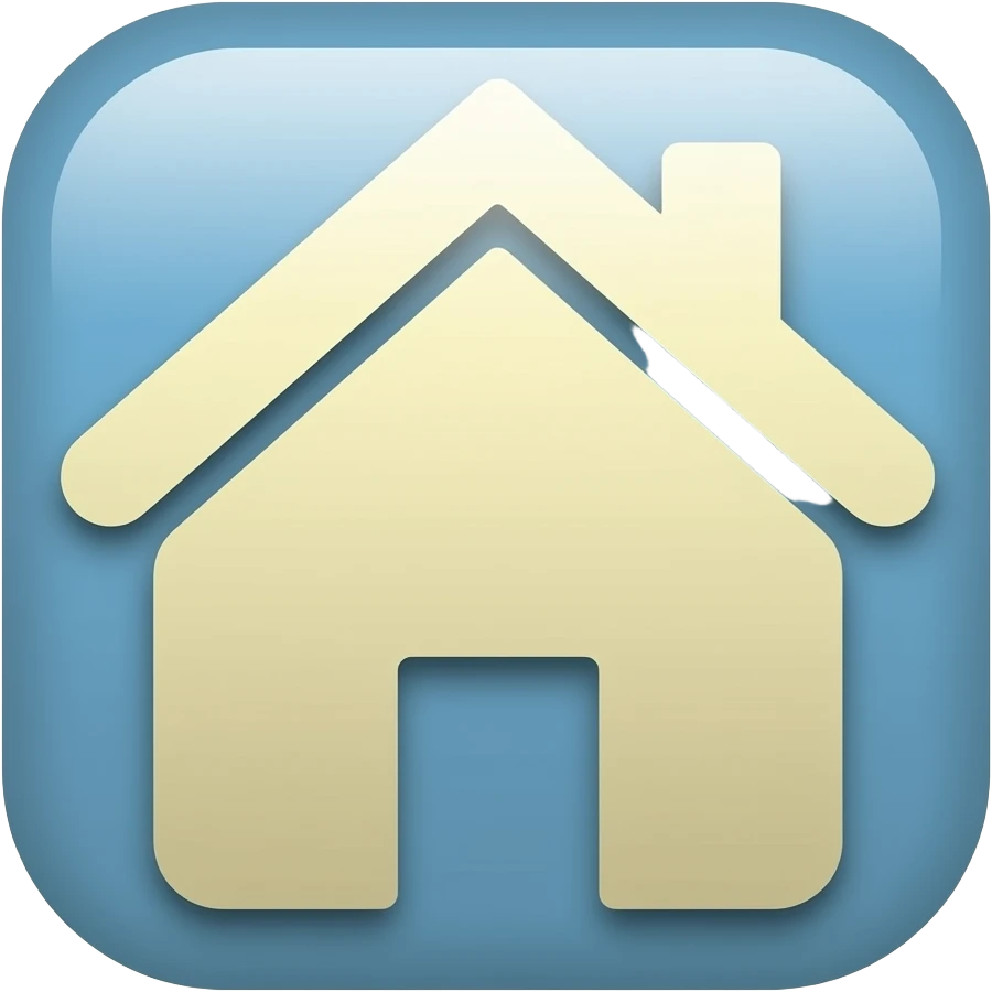 home icon for app home screen, google noto color emoji style emoji