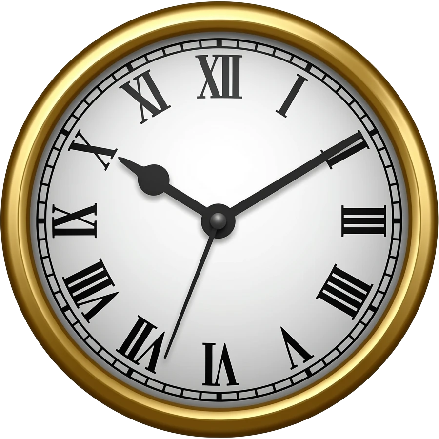 Clock emoji