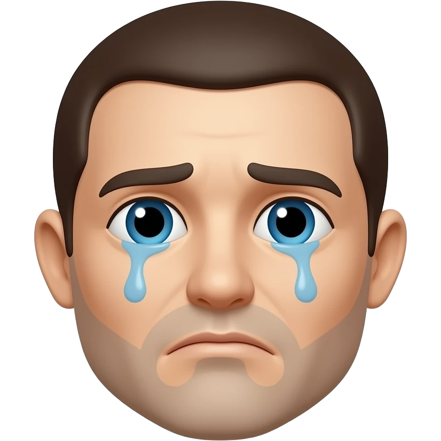 Hopeless face expression emoji