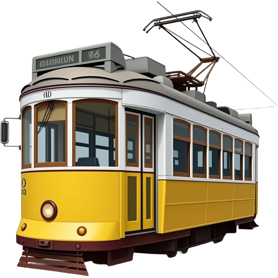 lisbon tram emoji