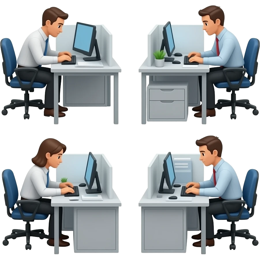 office workers emoji