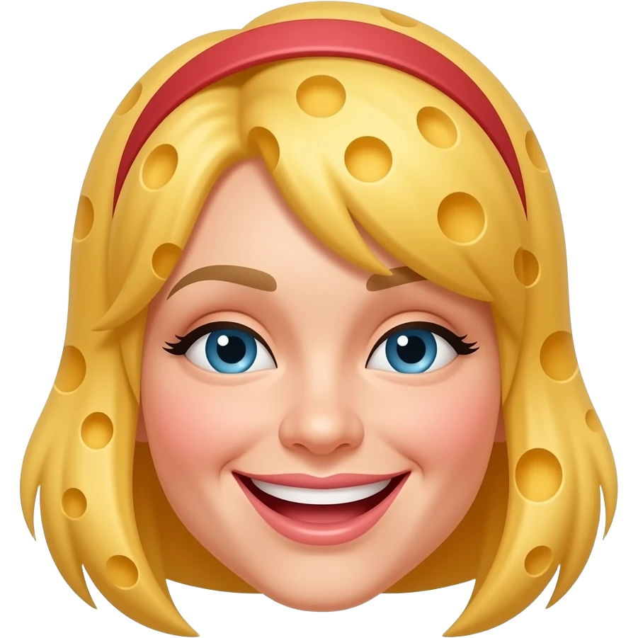 lachende käsefrau emoji