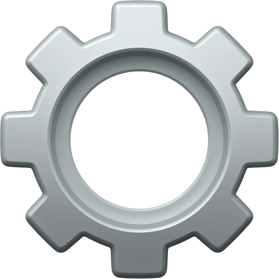 Settings logo emoji