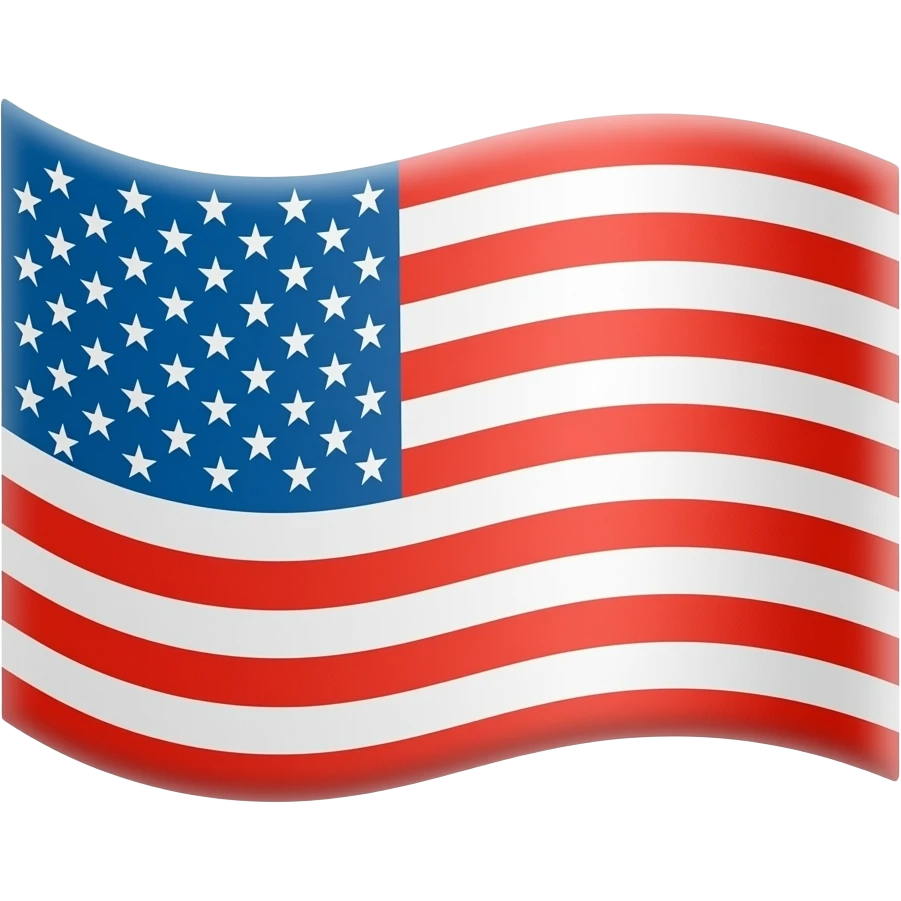 Upside down American flag emoji