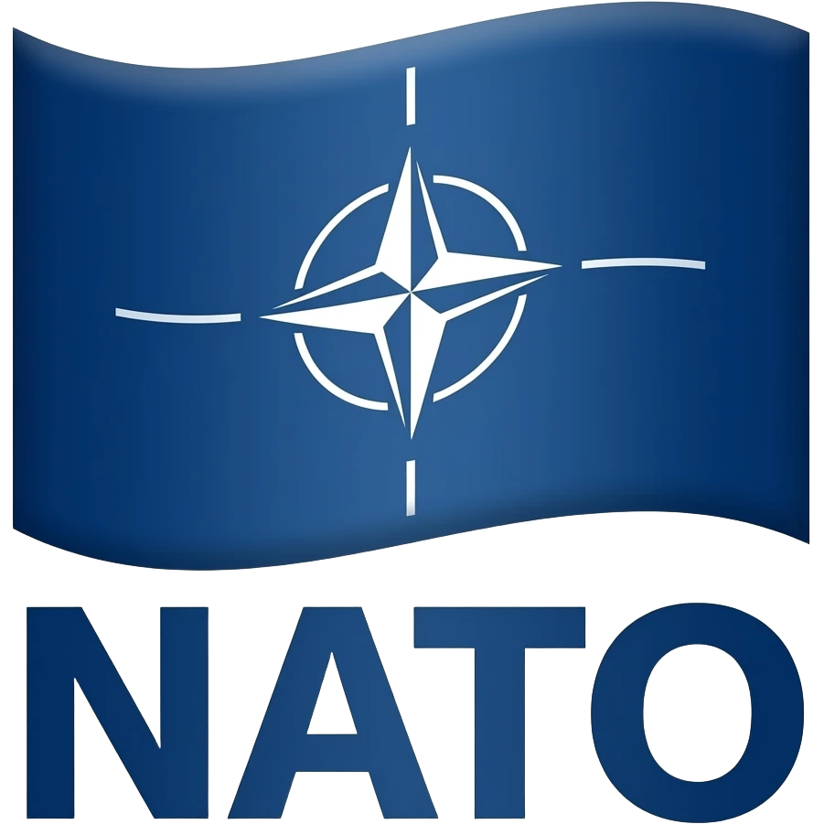 NATO Logo Flag and name emoji