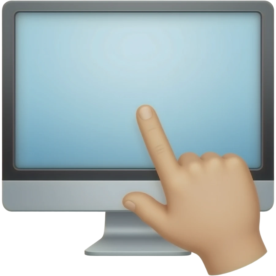 ekranına bakan silah el isareti emoji