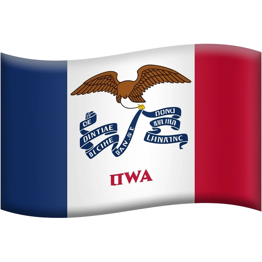 Iowa flag emoji