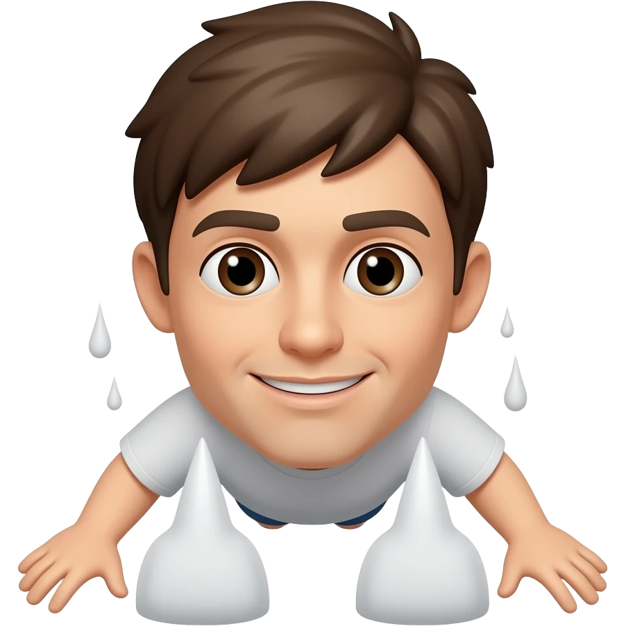 Falling emoji