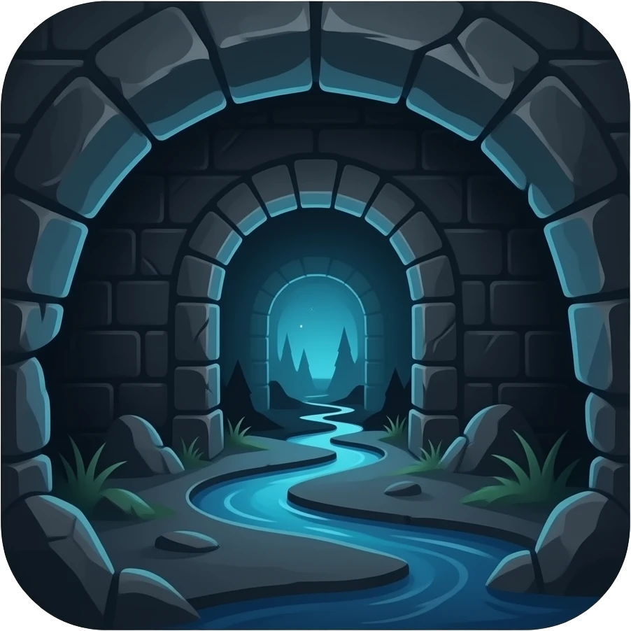 dark dungeon with no border emoji