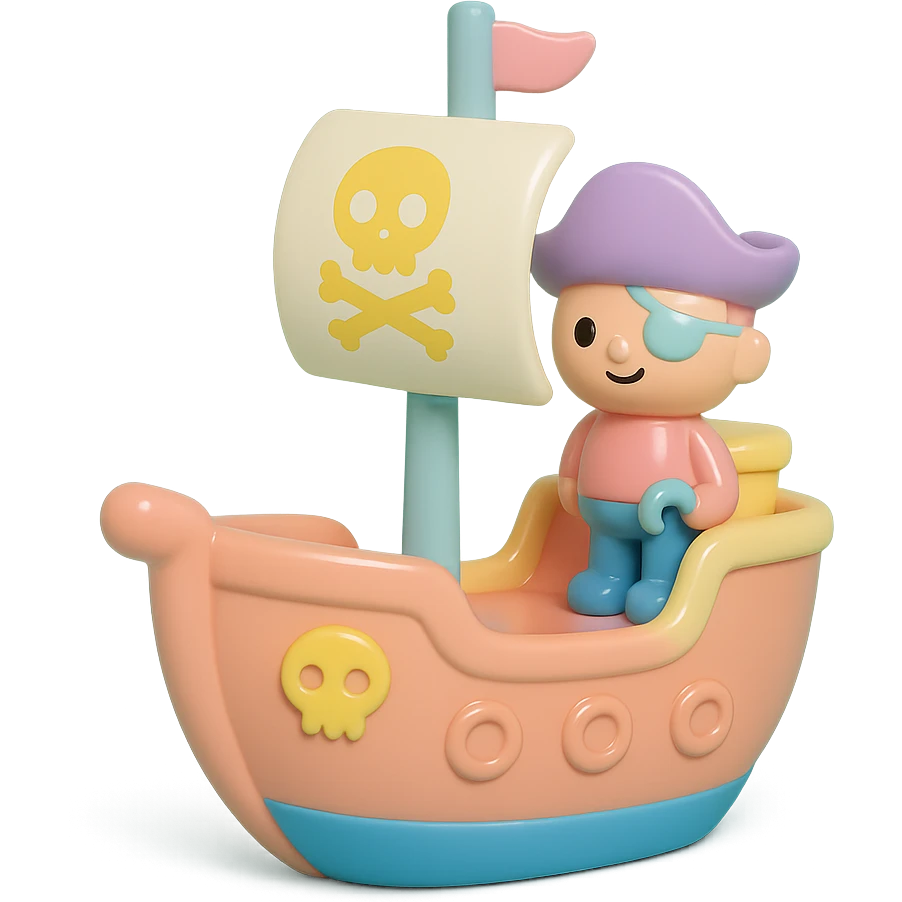 pirate ship emoji