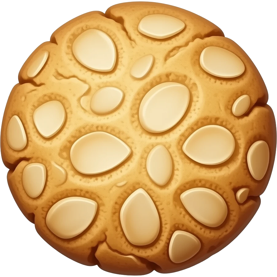 Almond cookie emoji