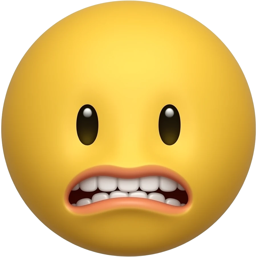 Растянутый губы желтый эмодзи emoji