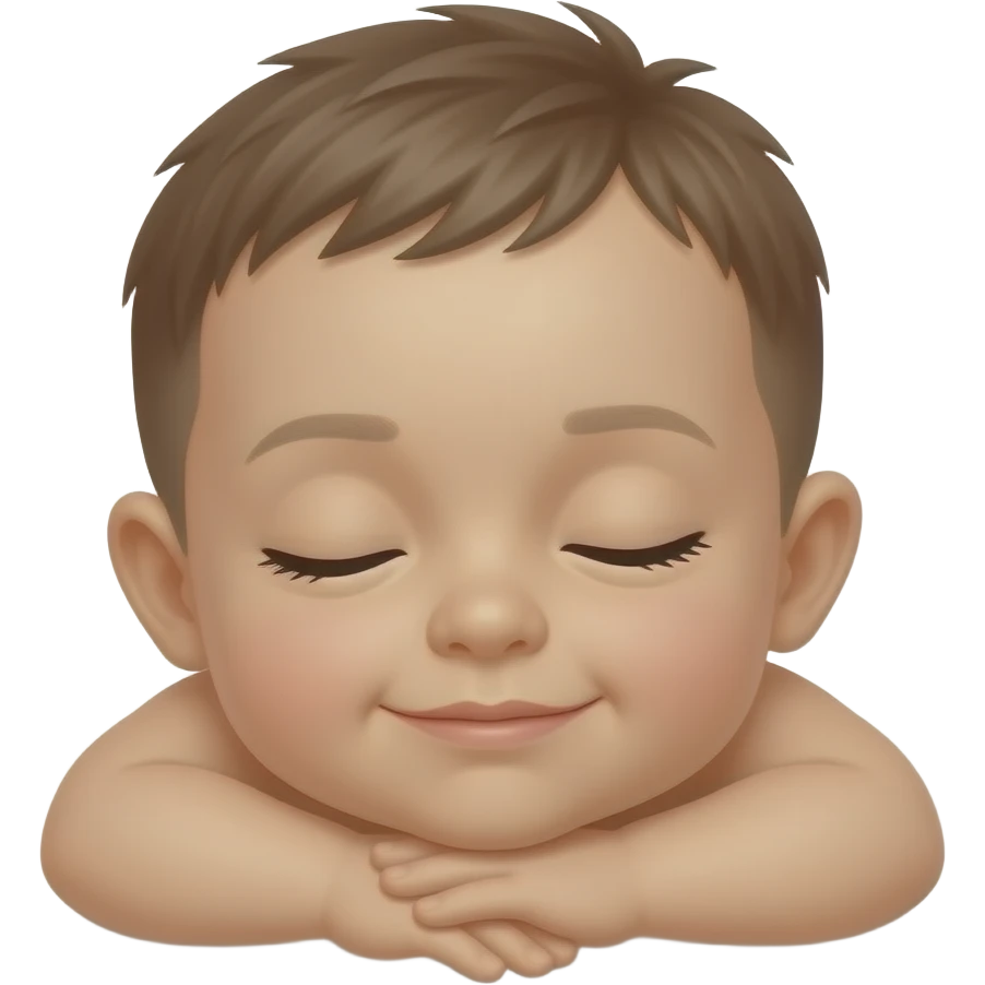 sleep baby emoji