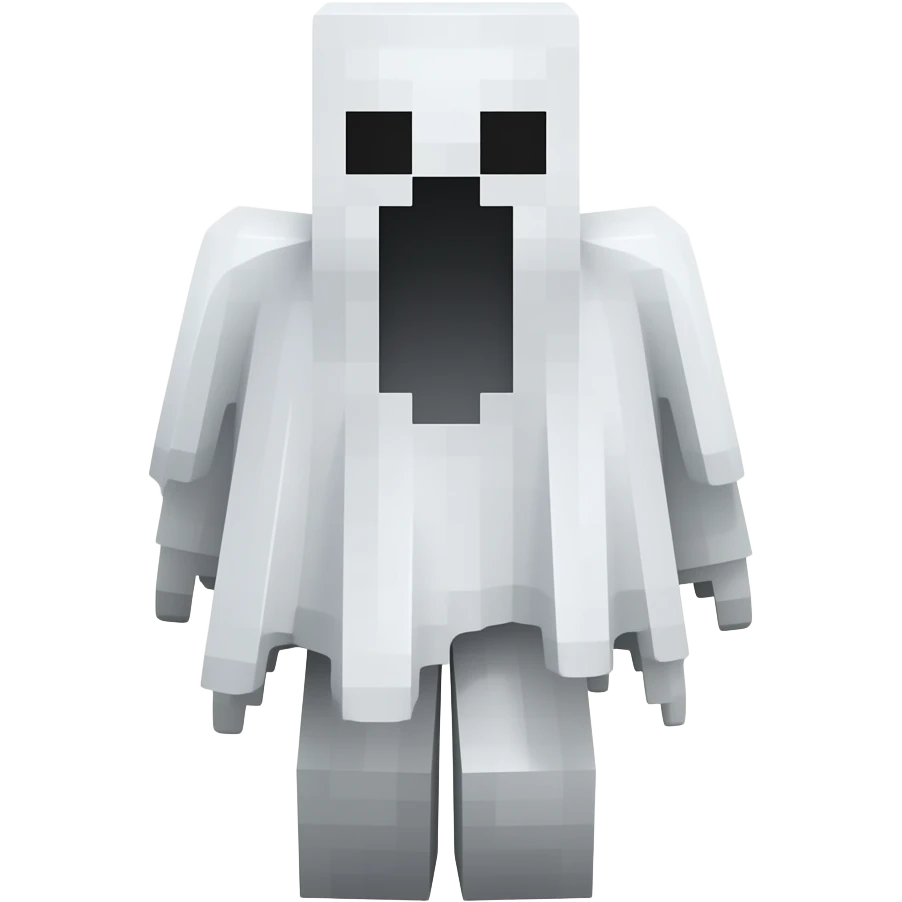 Ghast minecraft emoji