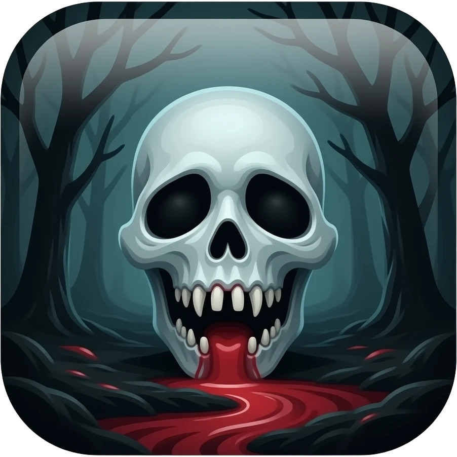 Scary horror emoji