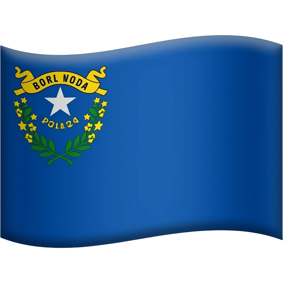 Nevada state flag emoji
