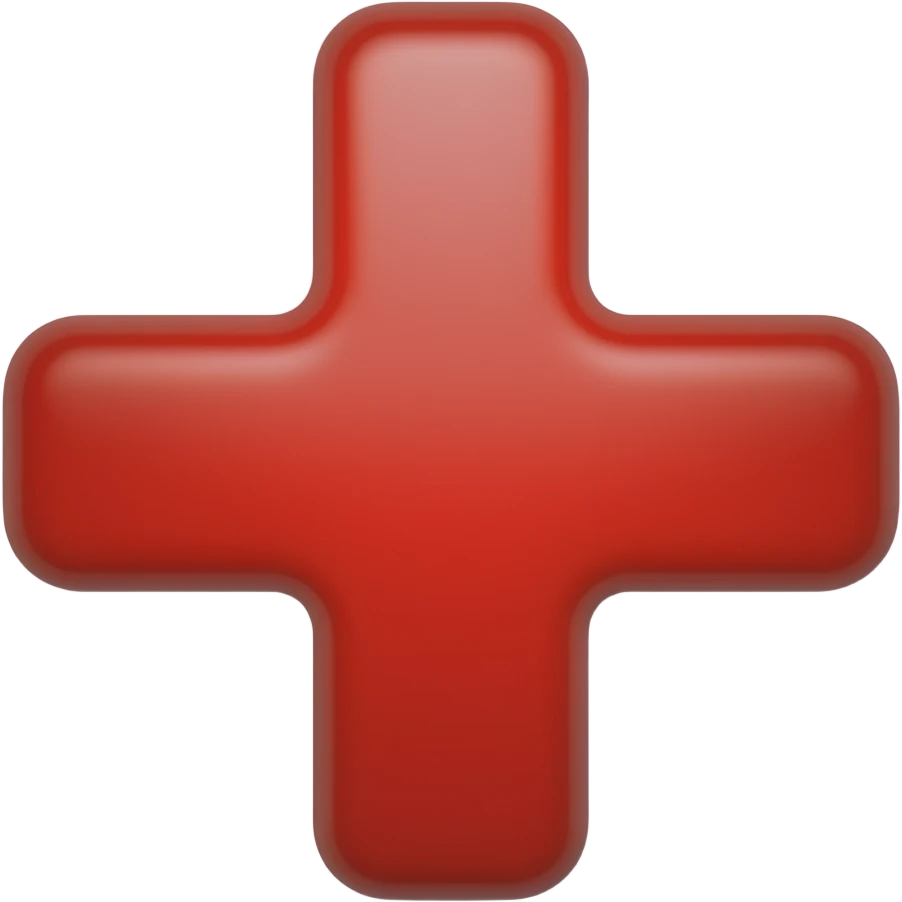 red cross emoji