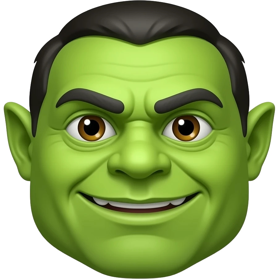 Green ogre emoji