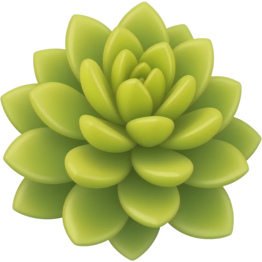 нарисуй Sedum жёлтый emoji