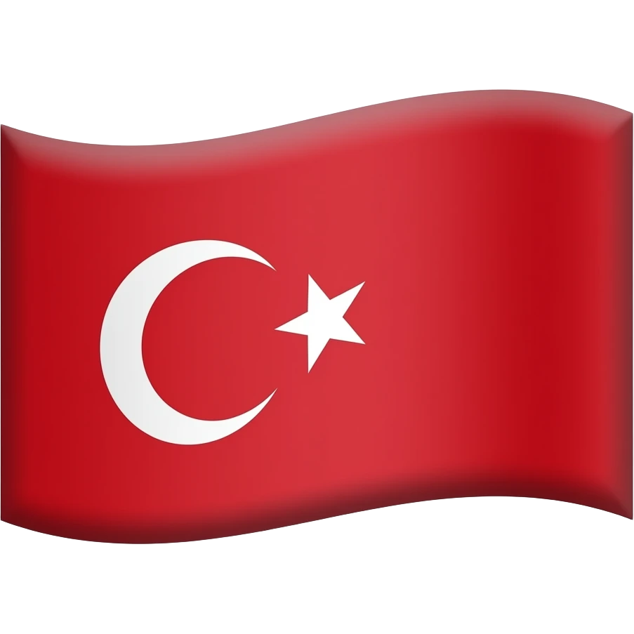 Osmanli 3 hilalli bayrak yap emoji