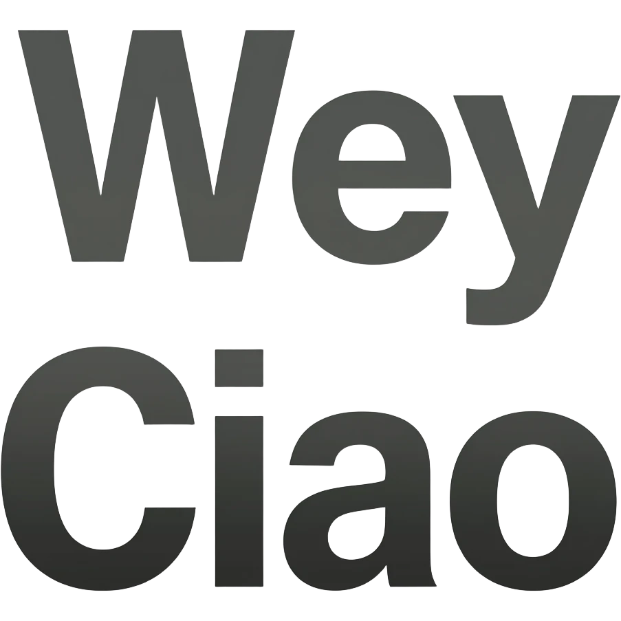 Wey Ciao text emoji