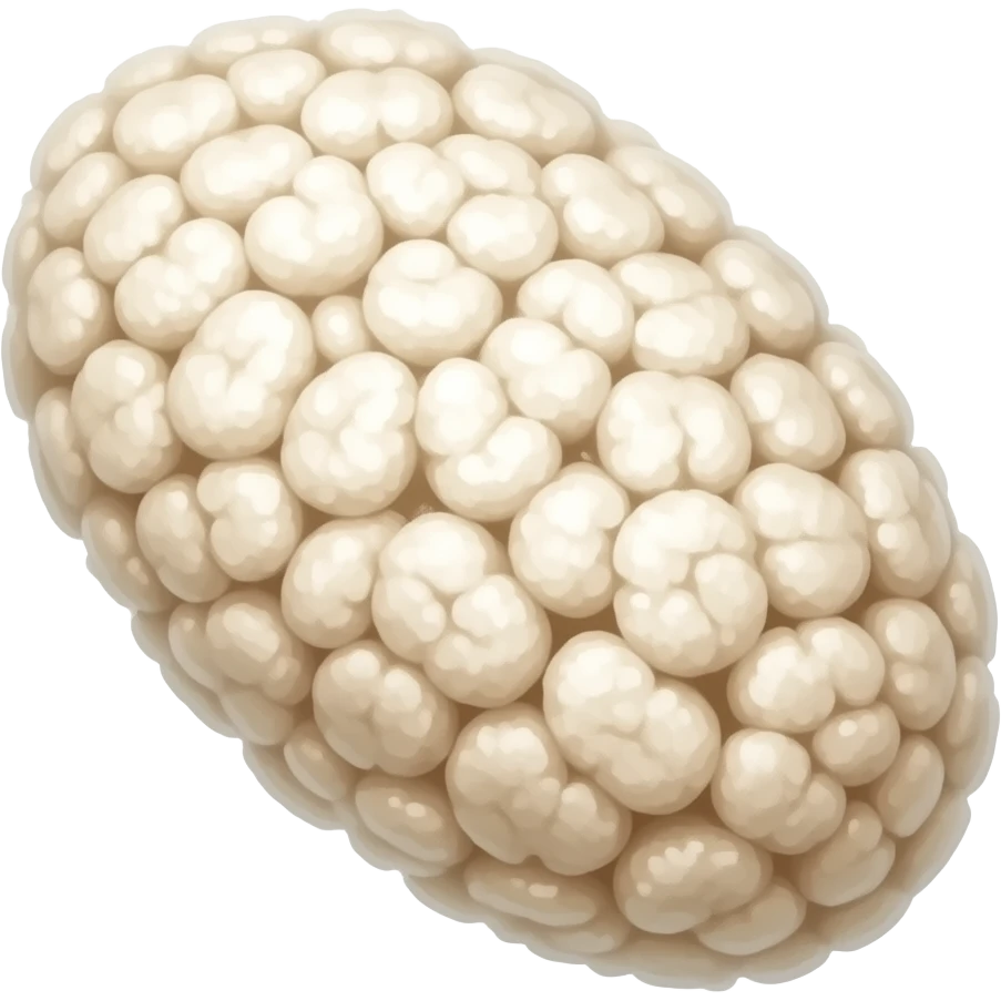 Injeolmi, Bean-powder-coated rice cake emoji