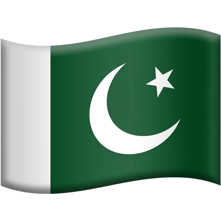 Pakistani Flag emoji