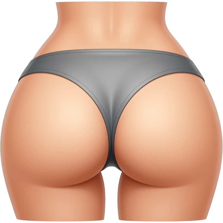 Butt cheeks emoji