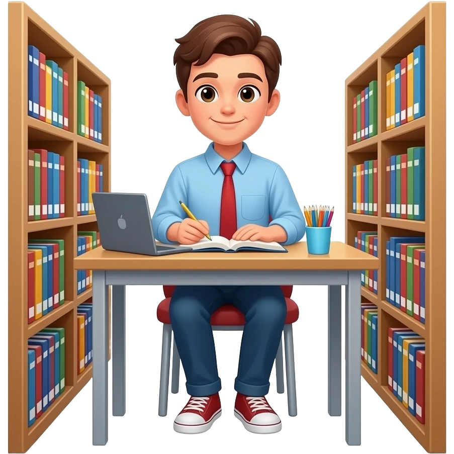 library study emoji