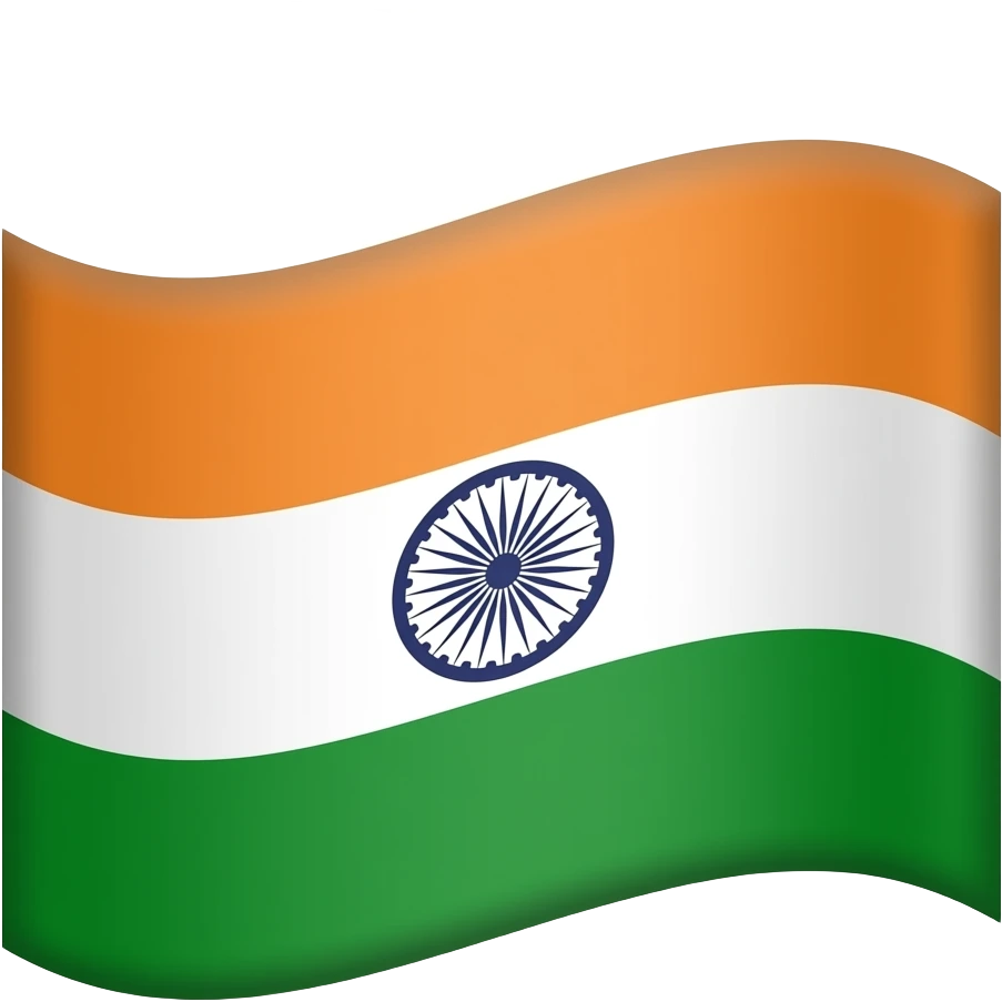 BJP flag convert in emoji emoji