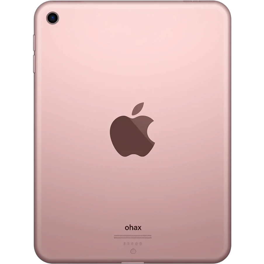light pink IPad emoji