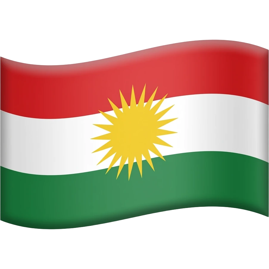 Kurdistan flag emoji emoji