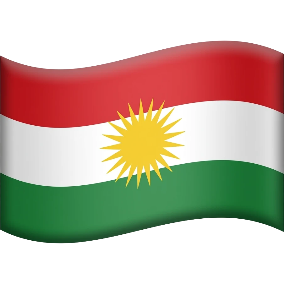 kurdish flag emoji