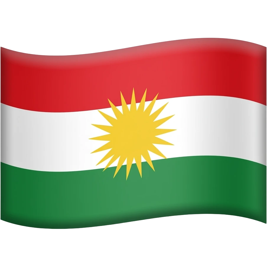 Kurdistan flag emoji