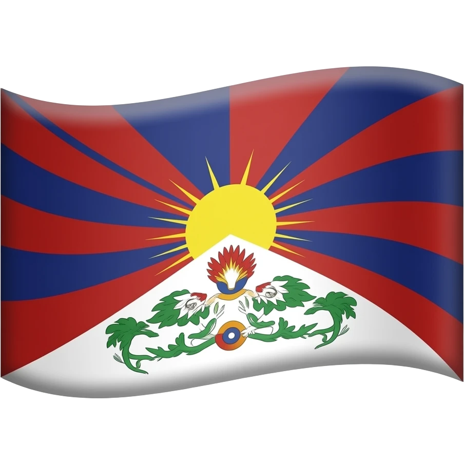 Tibet flag emoji