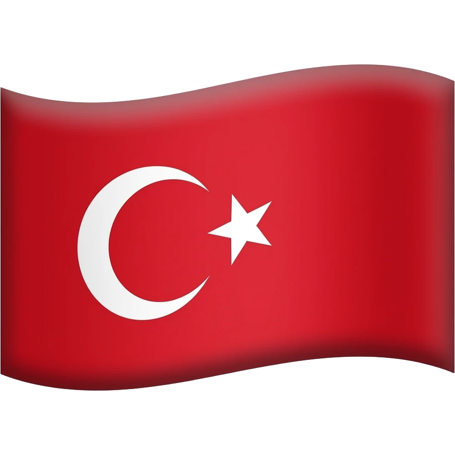 Osmanlı bayrağı emoji